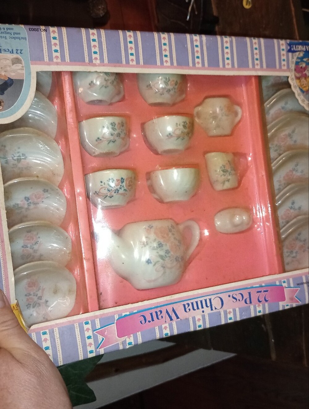 Vintage Fishel 22 Piece Porcelain Tea Set